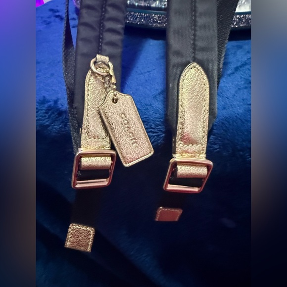 Coach Gold Mini Backpack and Case Bundle main image 8
